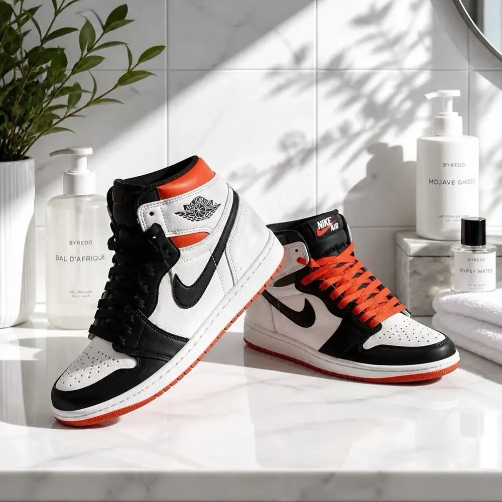 Size 7- Jordan 1 Retro High Electro Orange OG BOX